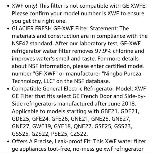 GlacierFresh Refrigerator Water Filters - Picture 8 of 8